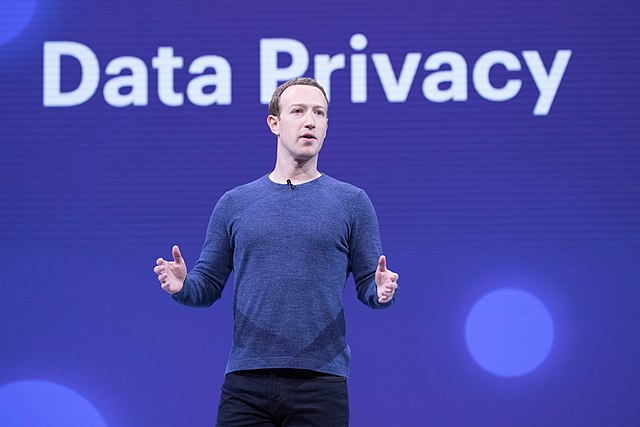 Mark Zuckerberg at the F8 2018 Keynote