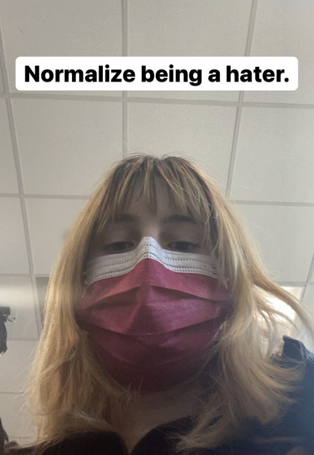 Normalize being a Hater.