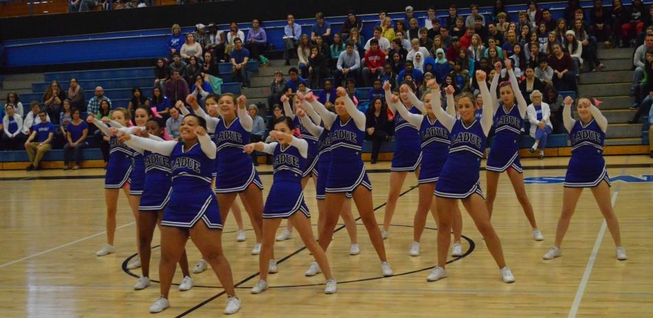 Pep Rally Prepares Student Body for "Coaches vs. Cancer" Game