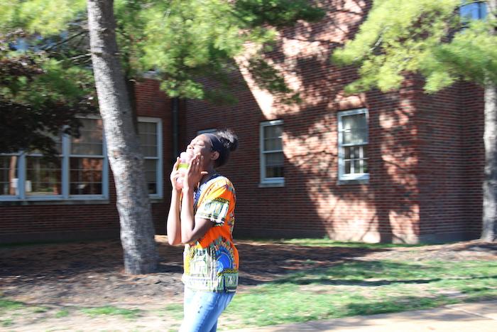 Ladue students leave school to protest at Administrative Center