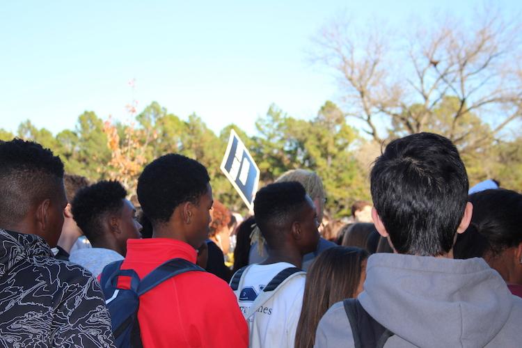 Ladue students leave school to protest at Administrative Center