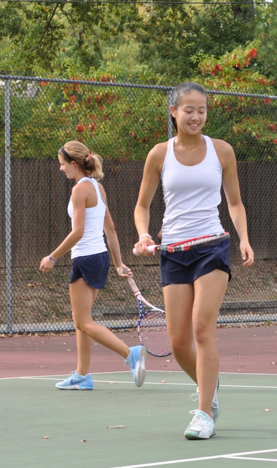 Photo Gallery: Ladue vs Lindbergh (Varsity tennis)