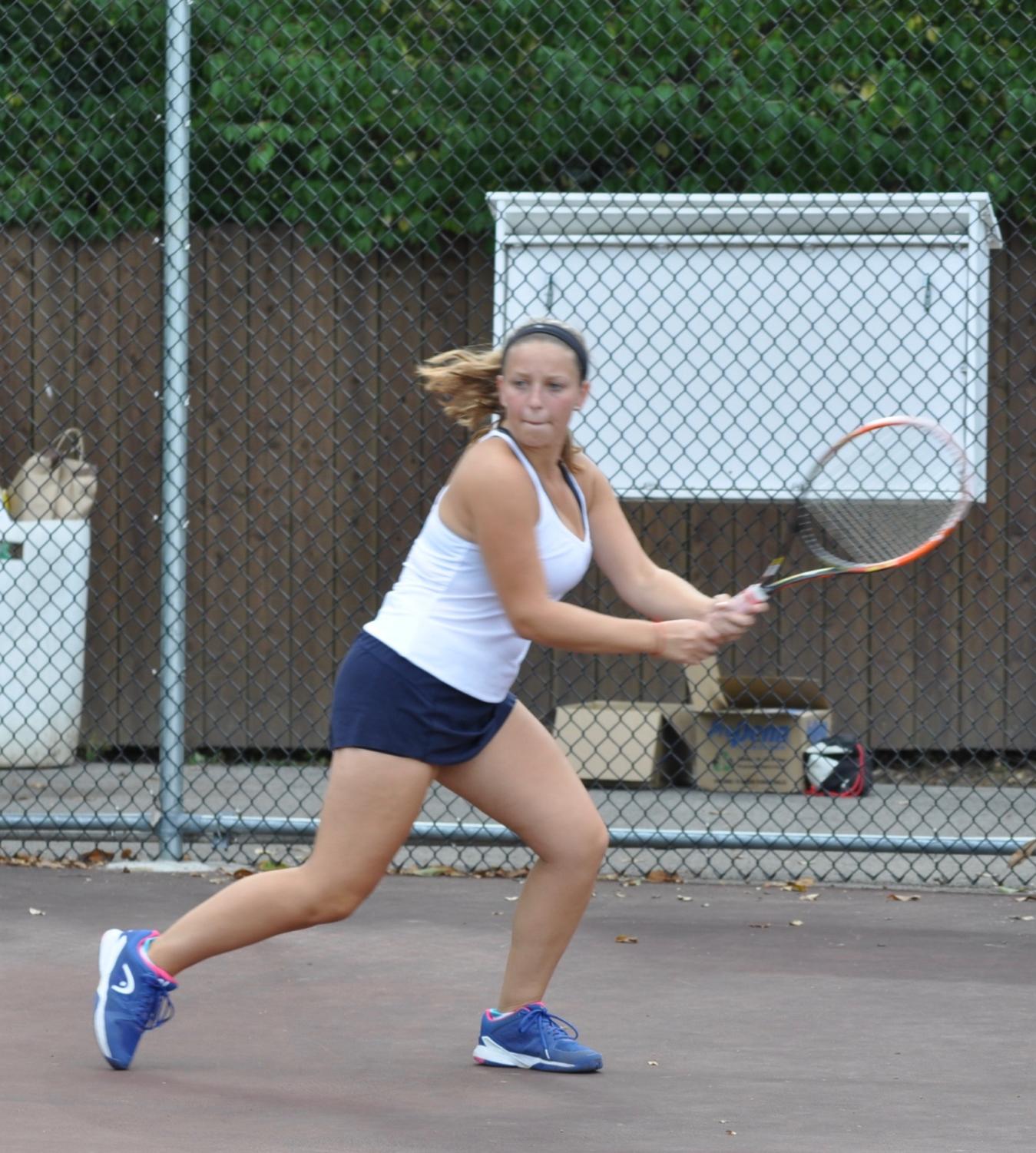 Photo Gallery: Ladue vs Lindbergh (Varsity tennis)