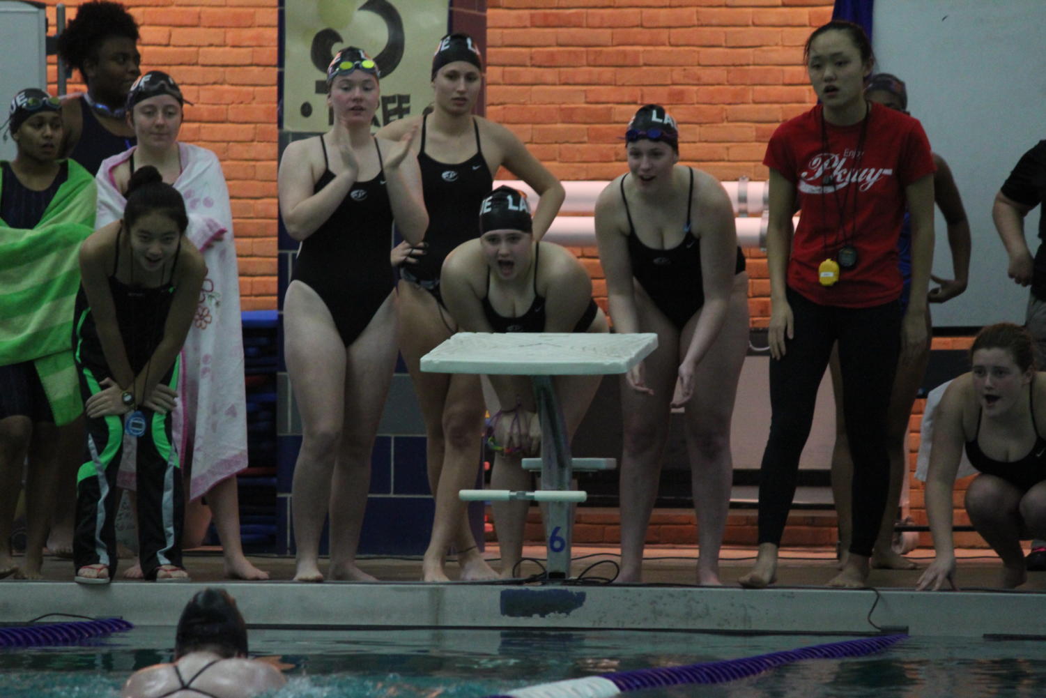 Girls Swim and Dive Team Hosts Ucity