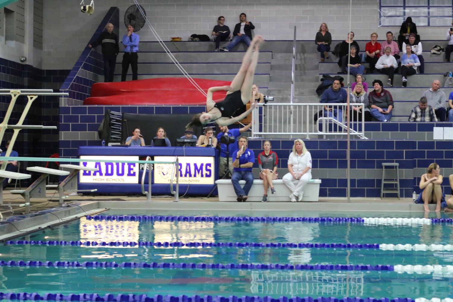 Photo Gallery: Ladue vs Parkway Central (Girls Swimming)