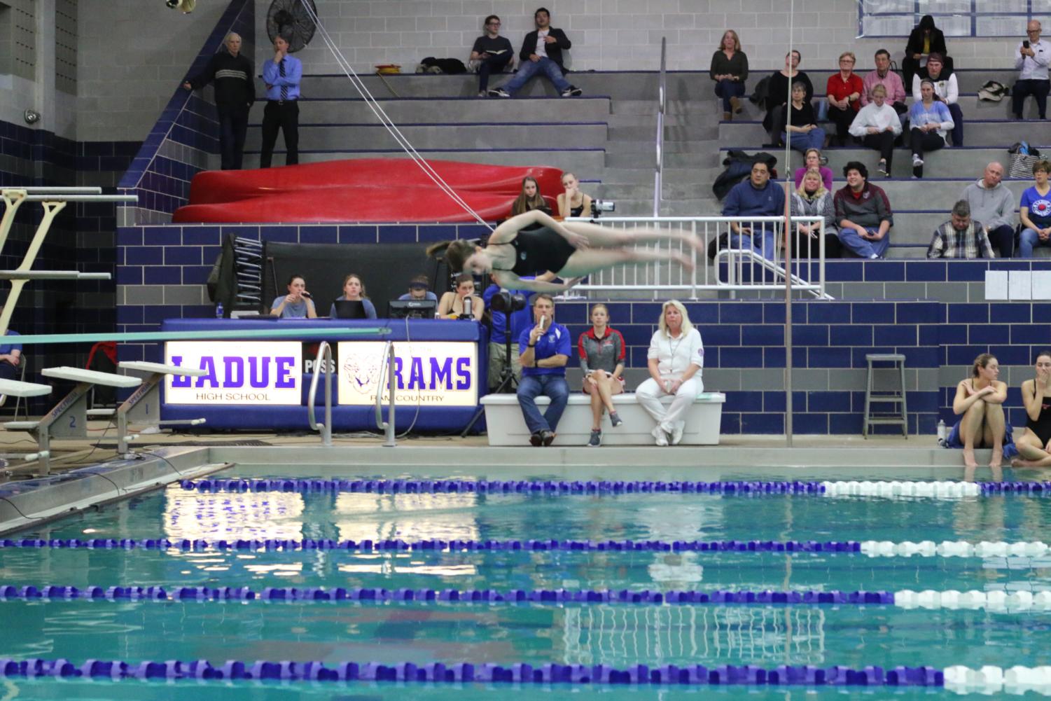 Photo Gallery: Ladue vs Parkway Central (Girls Swimming)