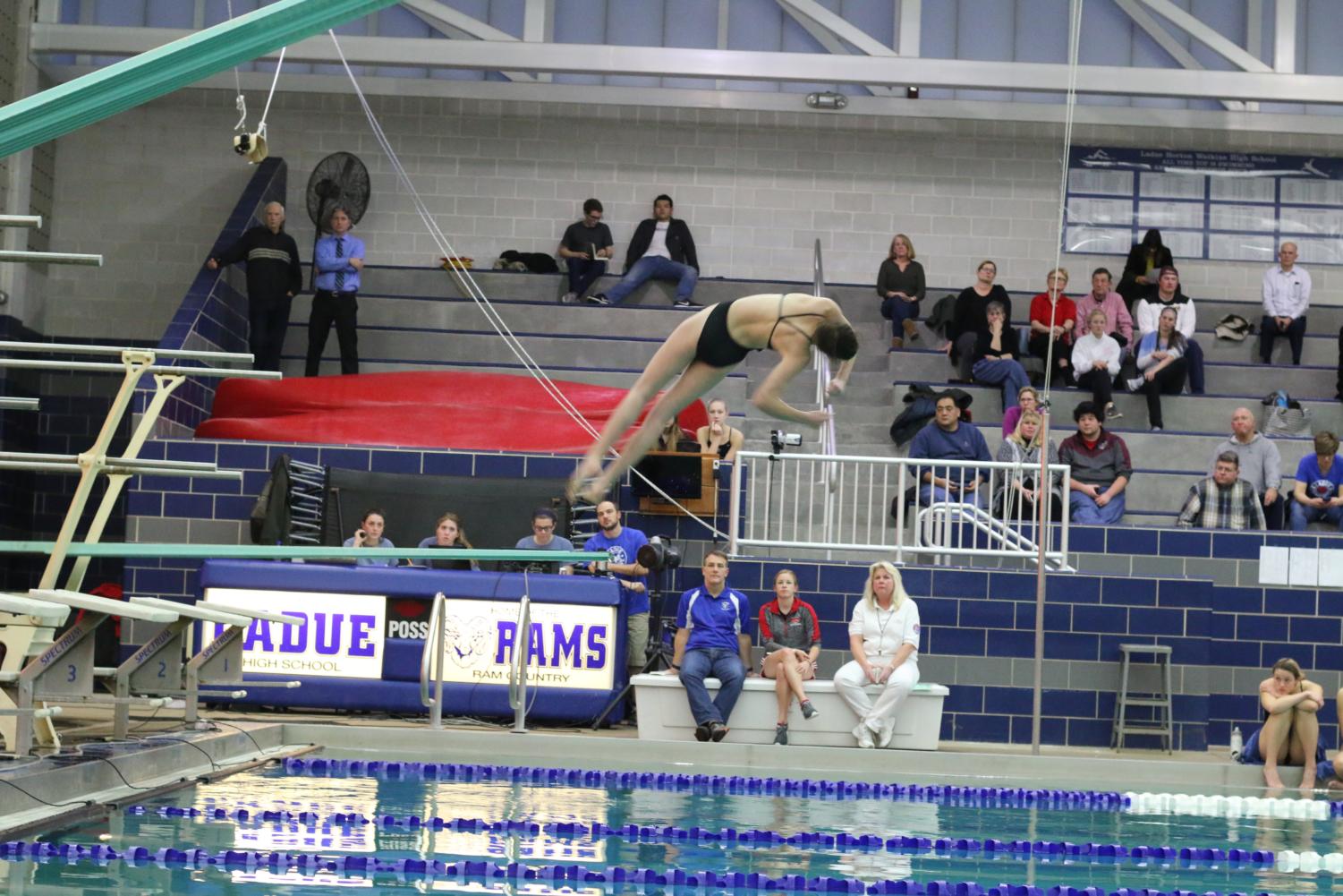 Photo Gallery: Ladue vs Parkway Central (Girls Swimming)