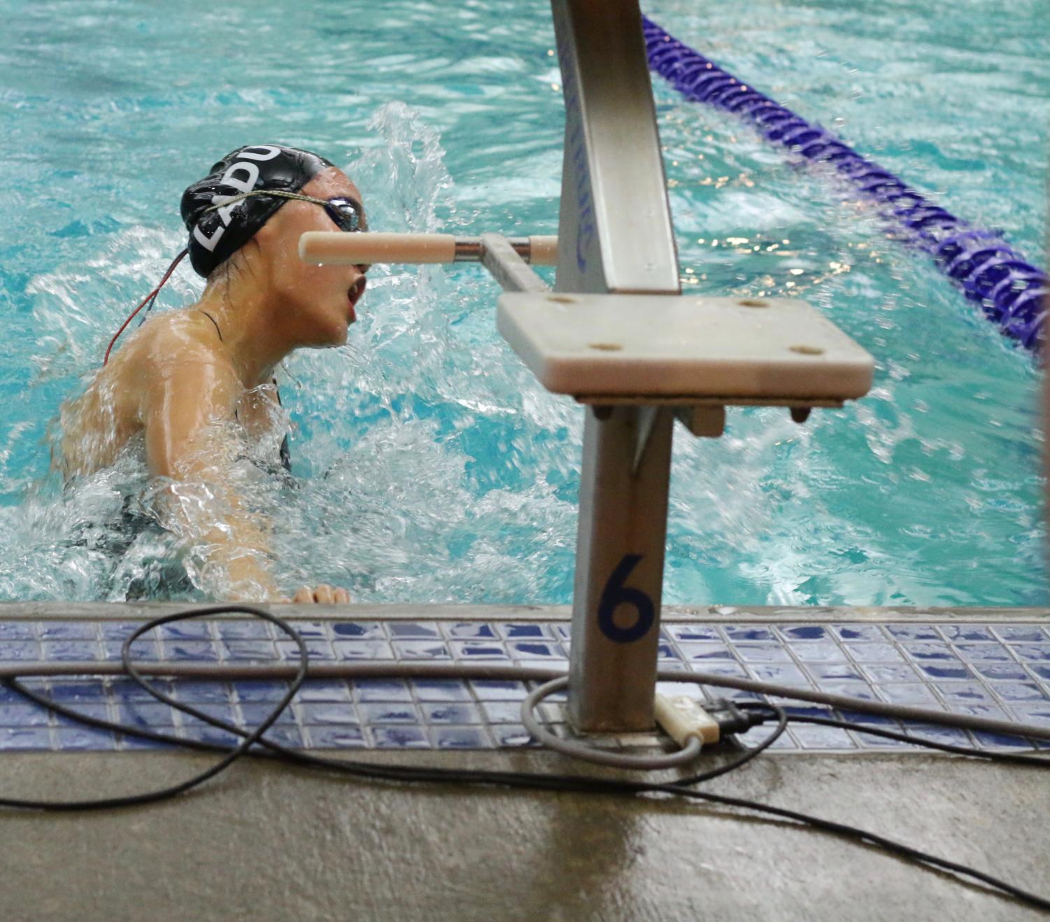 Photo Gallery: Ladue vs Parkway Central (Girls Swimming)