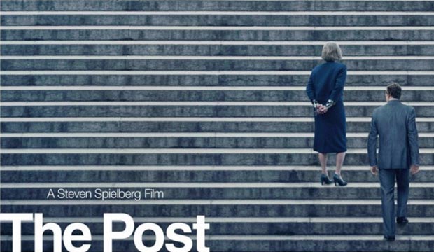 Meryl Streep and Tom Hanks star in the Steven Spielberg directed movie The Post. 