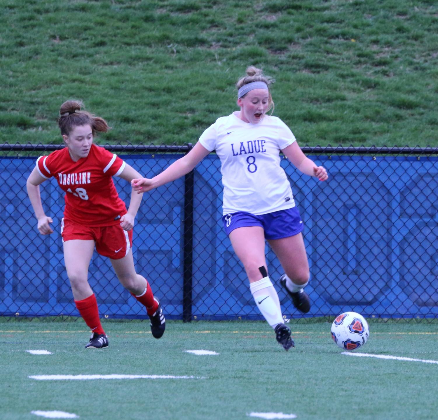 Girls Varsity Soccer vs Ursuline (April 3rd)