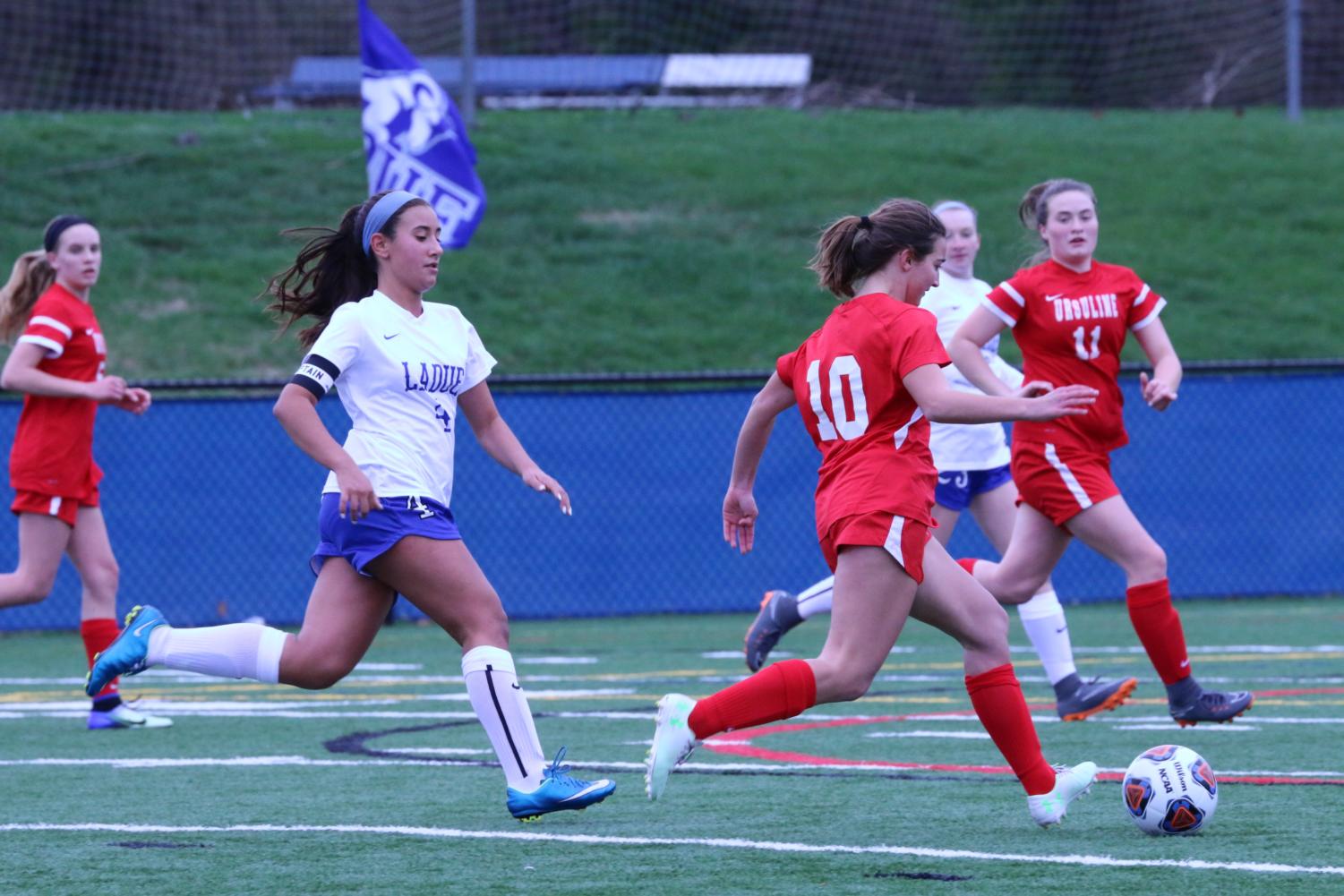 Girls Varsity Soccer vs Ursuline (April 3rd)