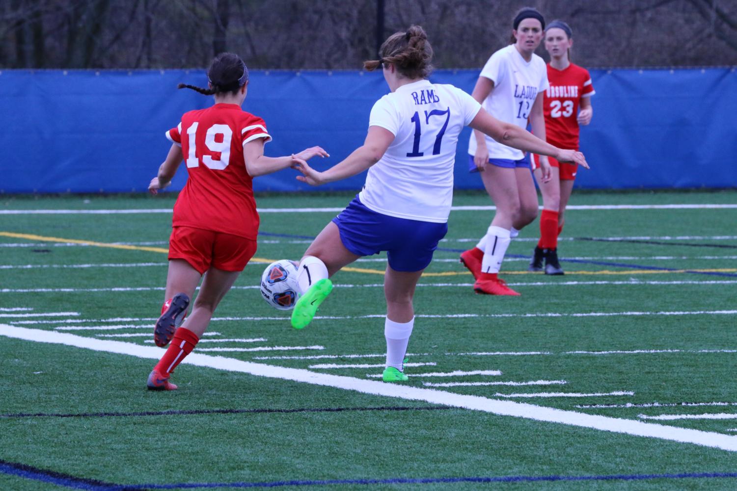 Girls Varsity Soccer vs Ursuline (April 3rd)