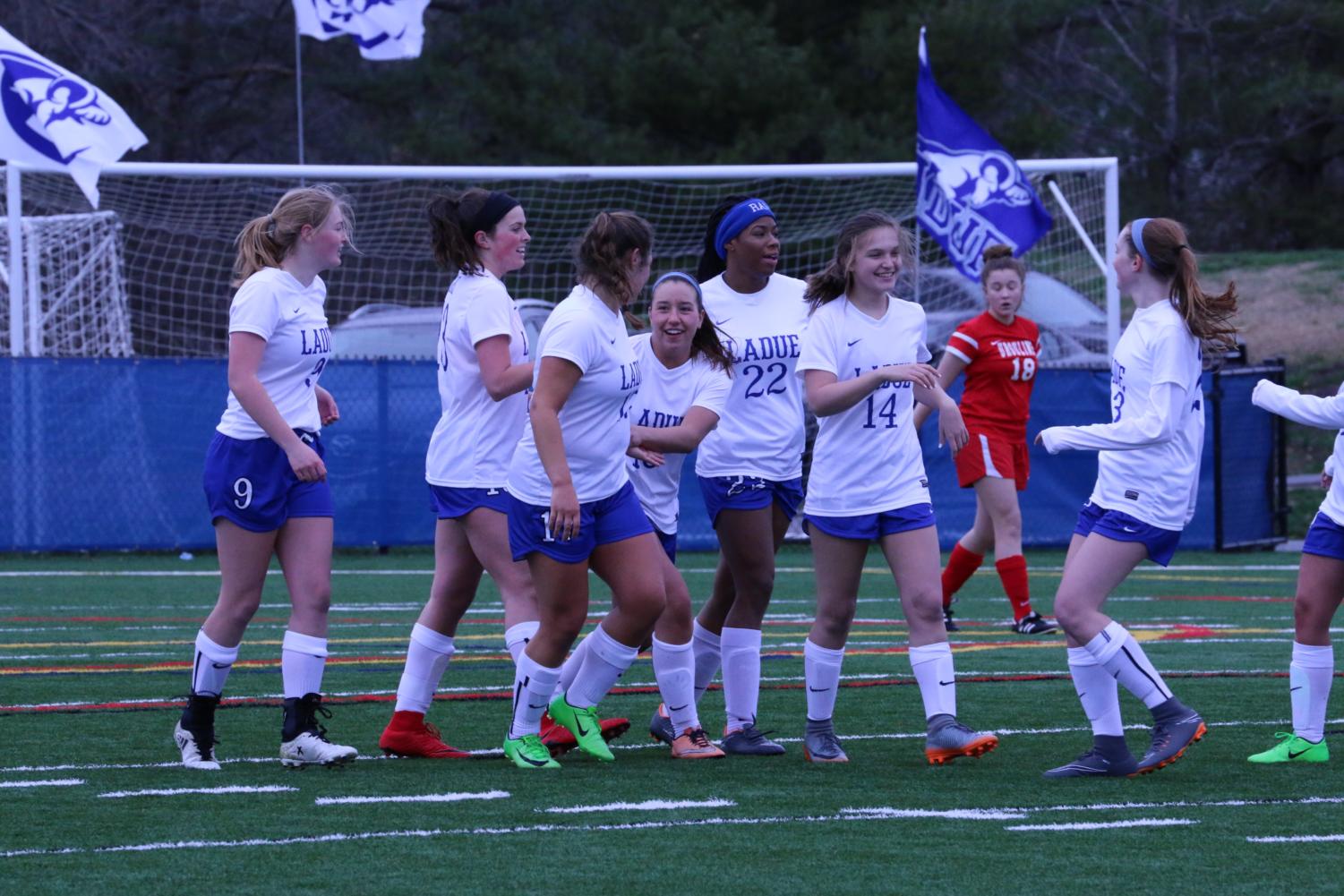 Girls Varsity Soccer vs Ursuline (April 3rd)