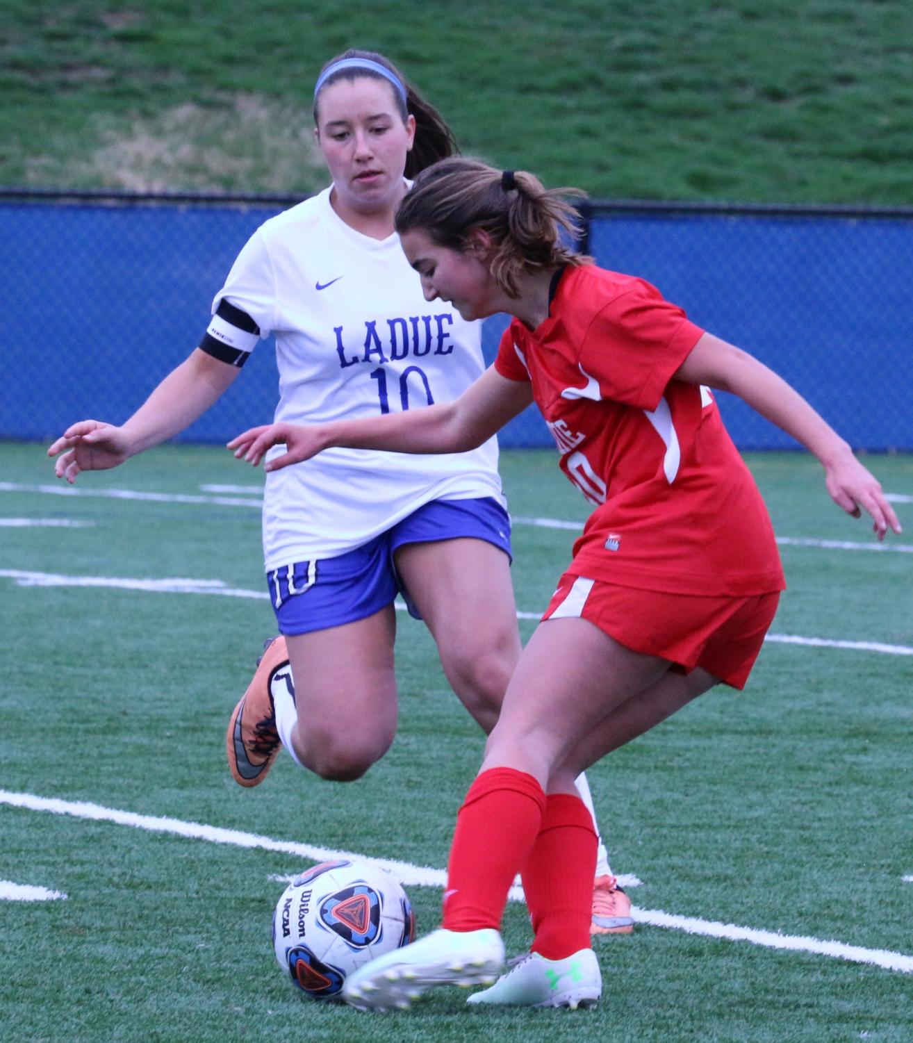 Girls Varsity Soccer vs Ursuline (April 3rd)