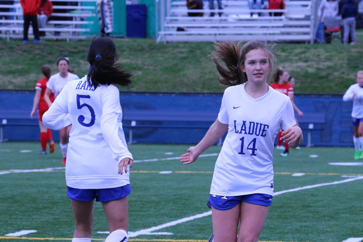 Girls Varsity Soccer vs Ursuline (April 3rd)