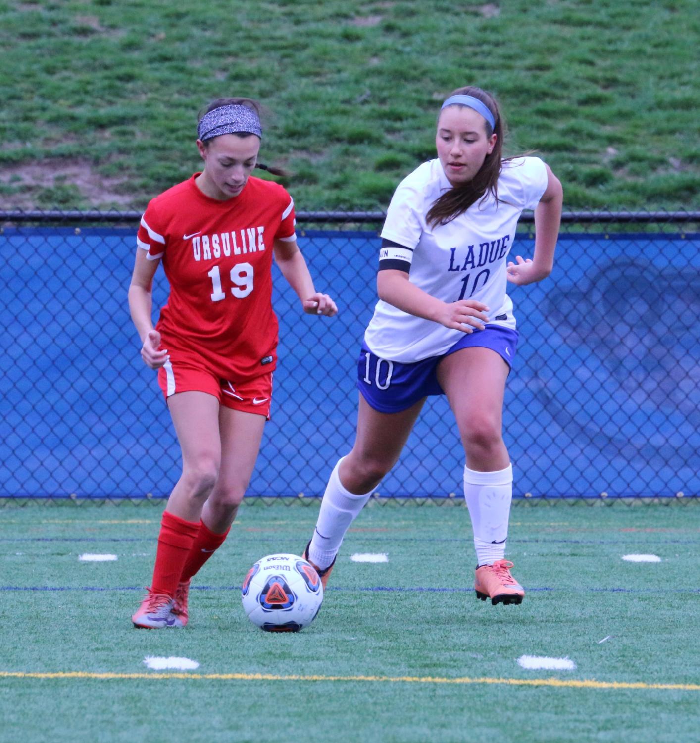 Girls Varsity Soccer vs Ursuline (April 3rd)