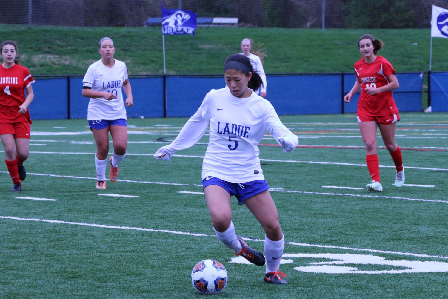 Girls Varsity Soccer vs Ursuline (April 3rd)