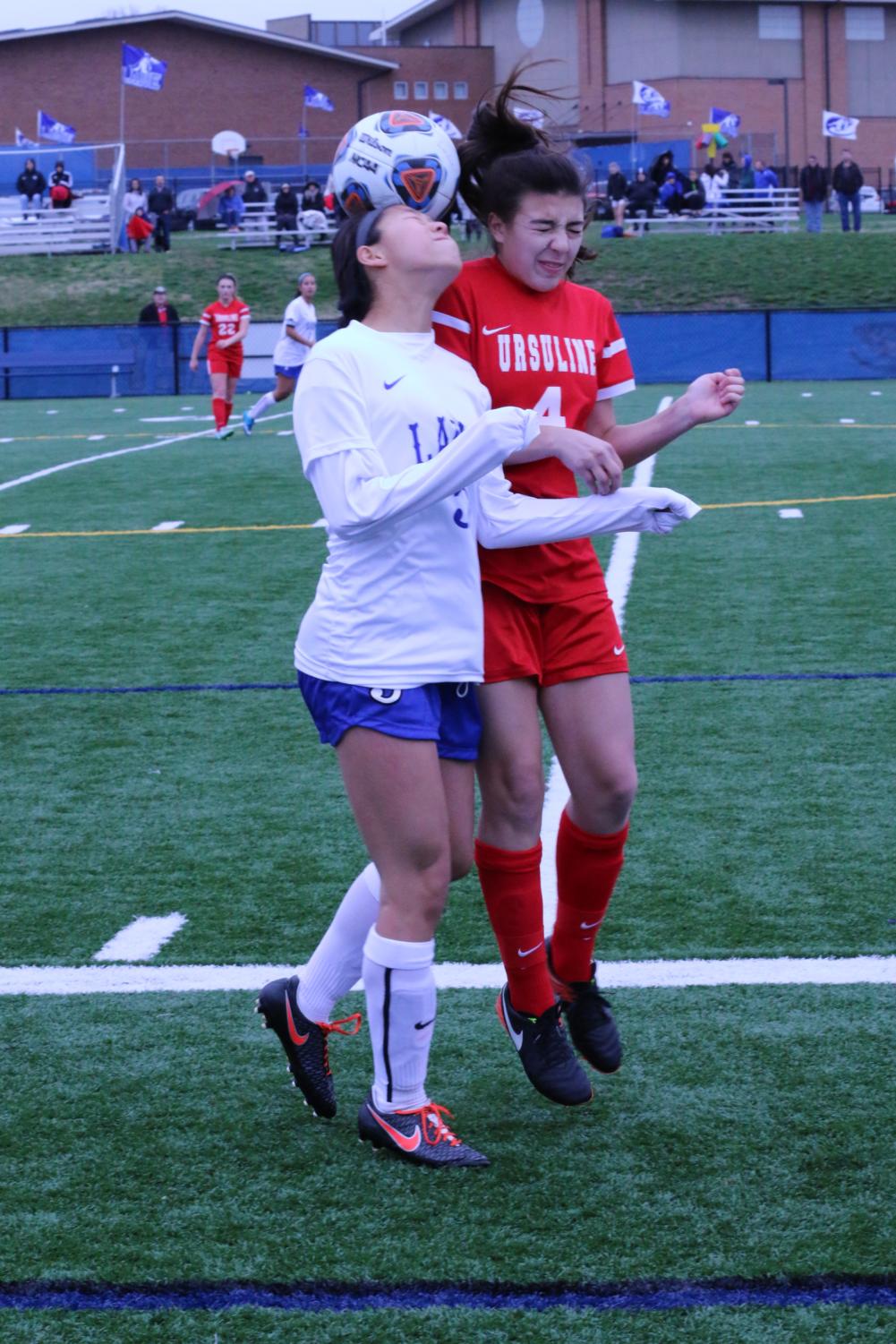 Girls Varsity Soccer vs Ursuline (April 3rd)