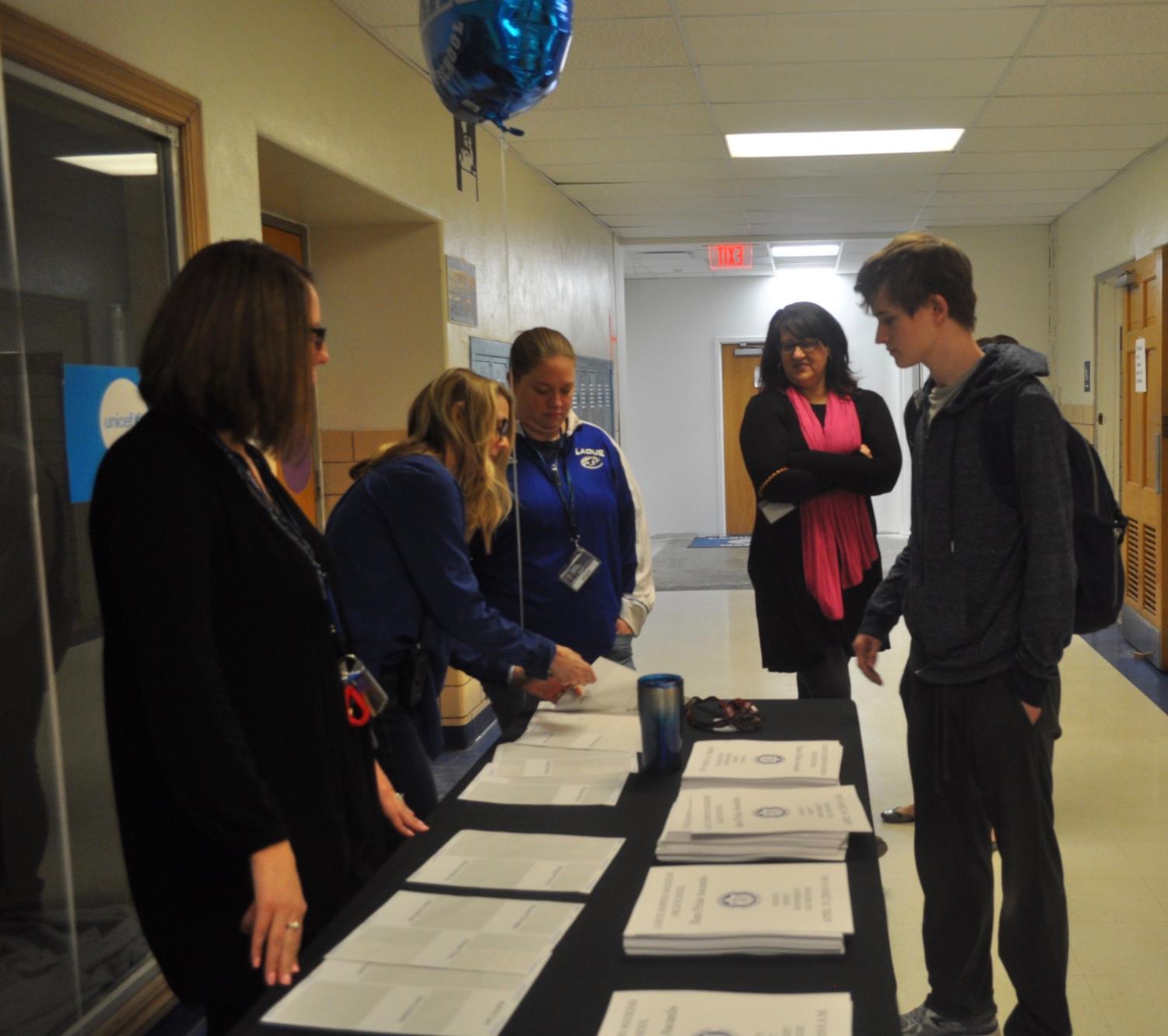 Students attend Ram Pride ceremony