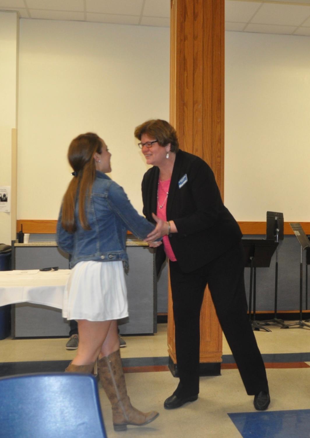 Students attend Ram Pride ceremony