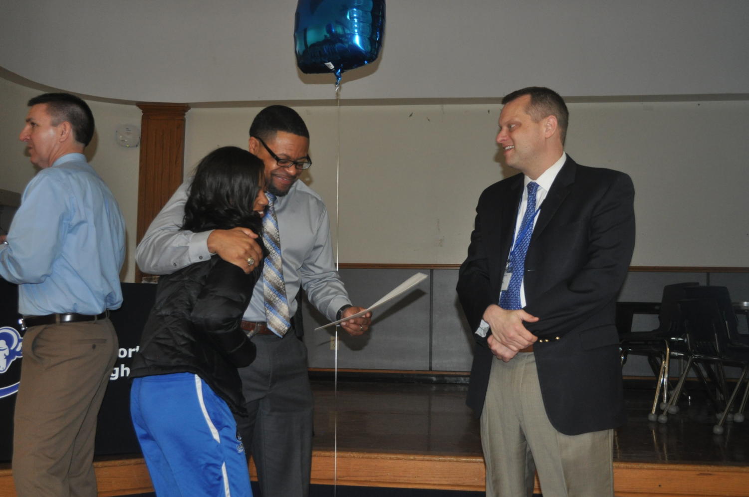 Students attend Ram Pride ceremony