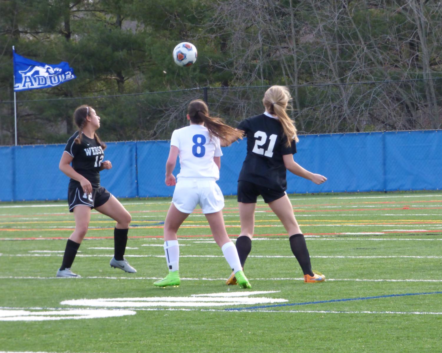 4/11 Girls JV Soccer vs. Webster Groves High School