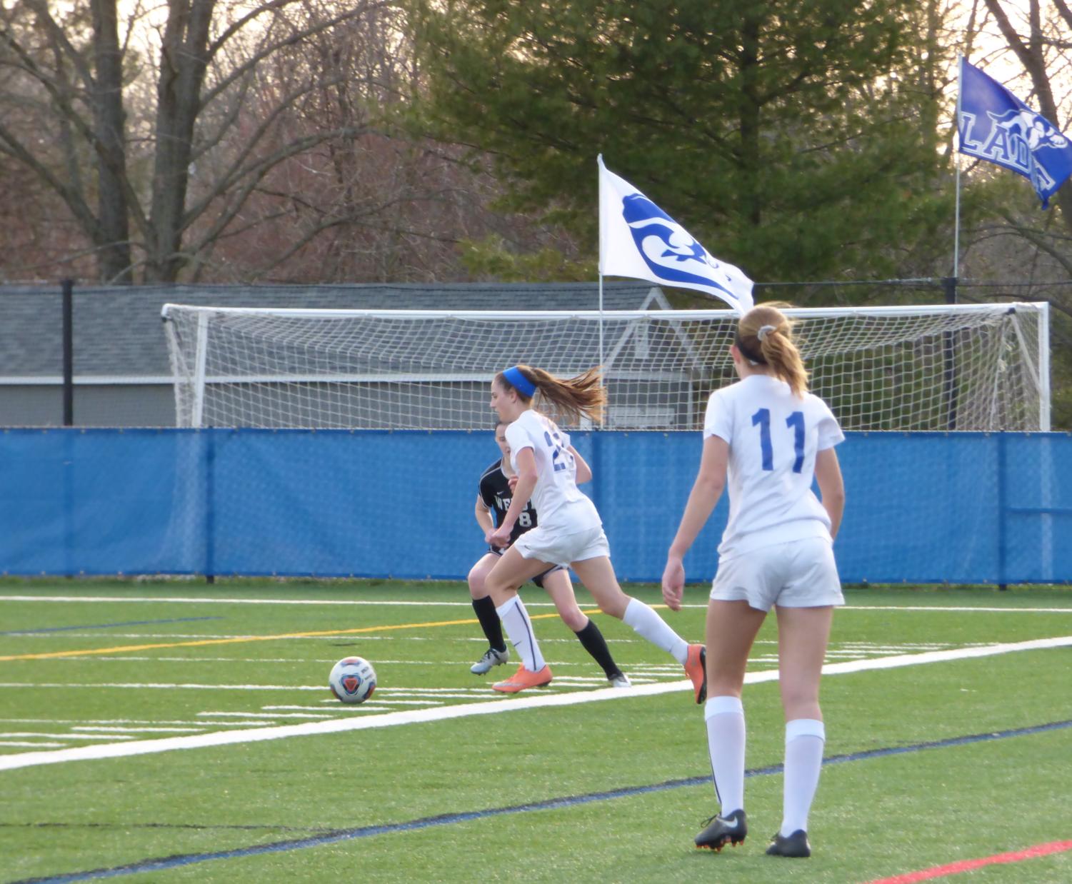 4/11 Girls JV Soccer vs. Webster Groves High School