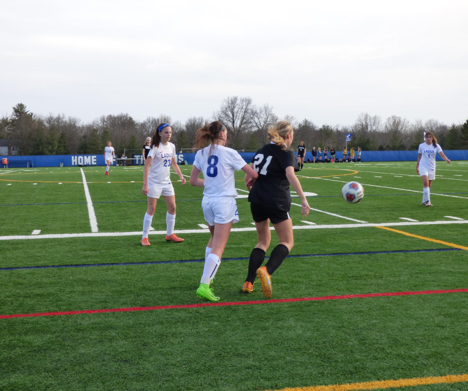 4/11 Girls JV Soccer vs. Webster Groves High School