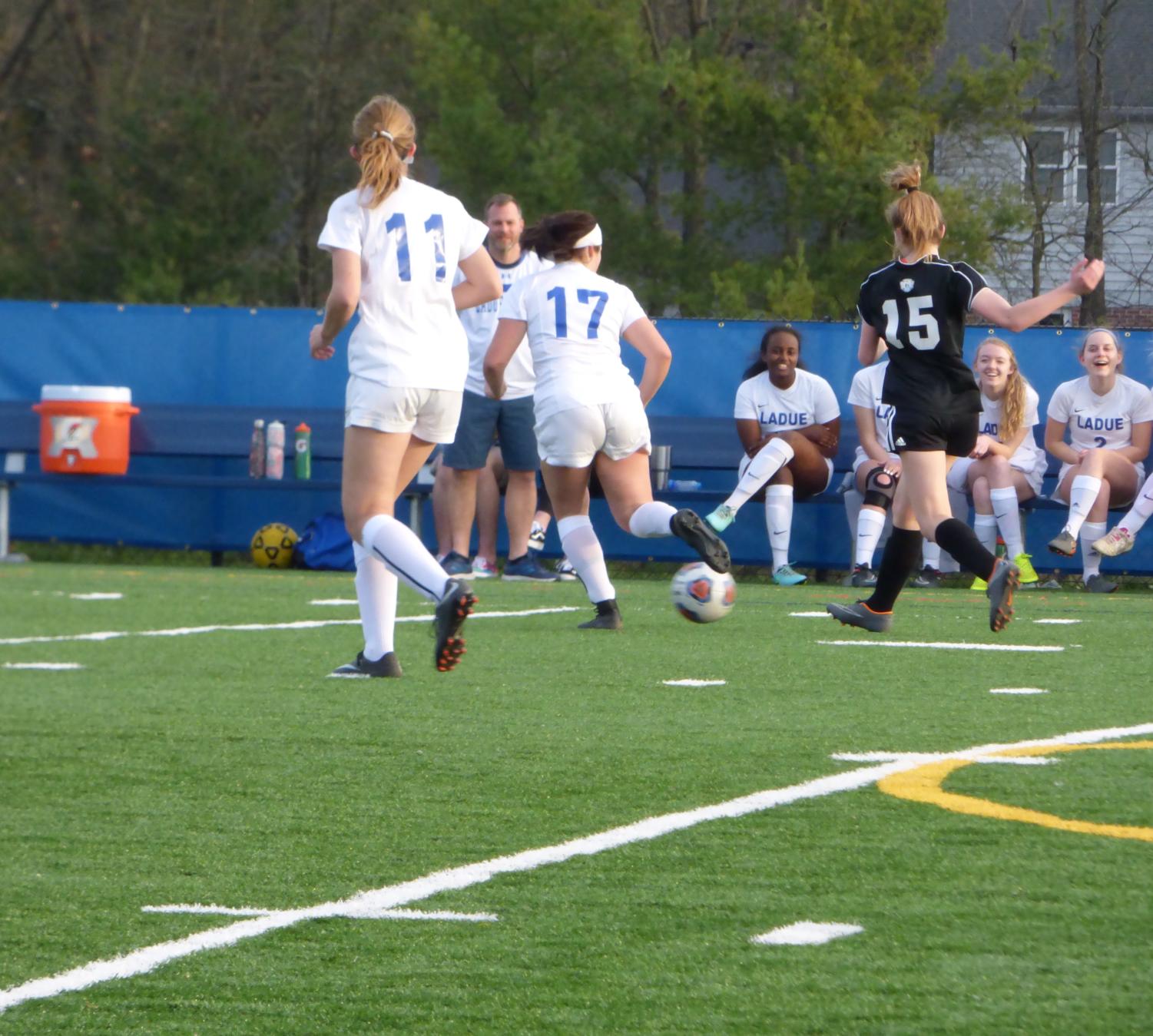 4/11 Girls JV Soccer vs. Webster Groves High School