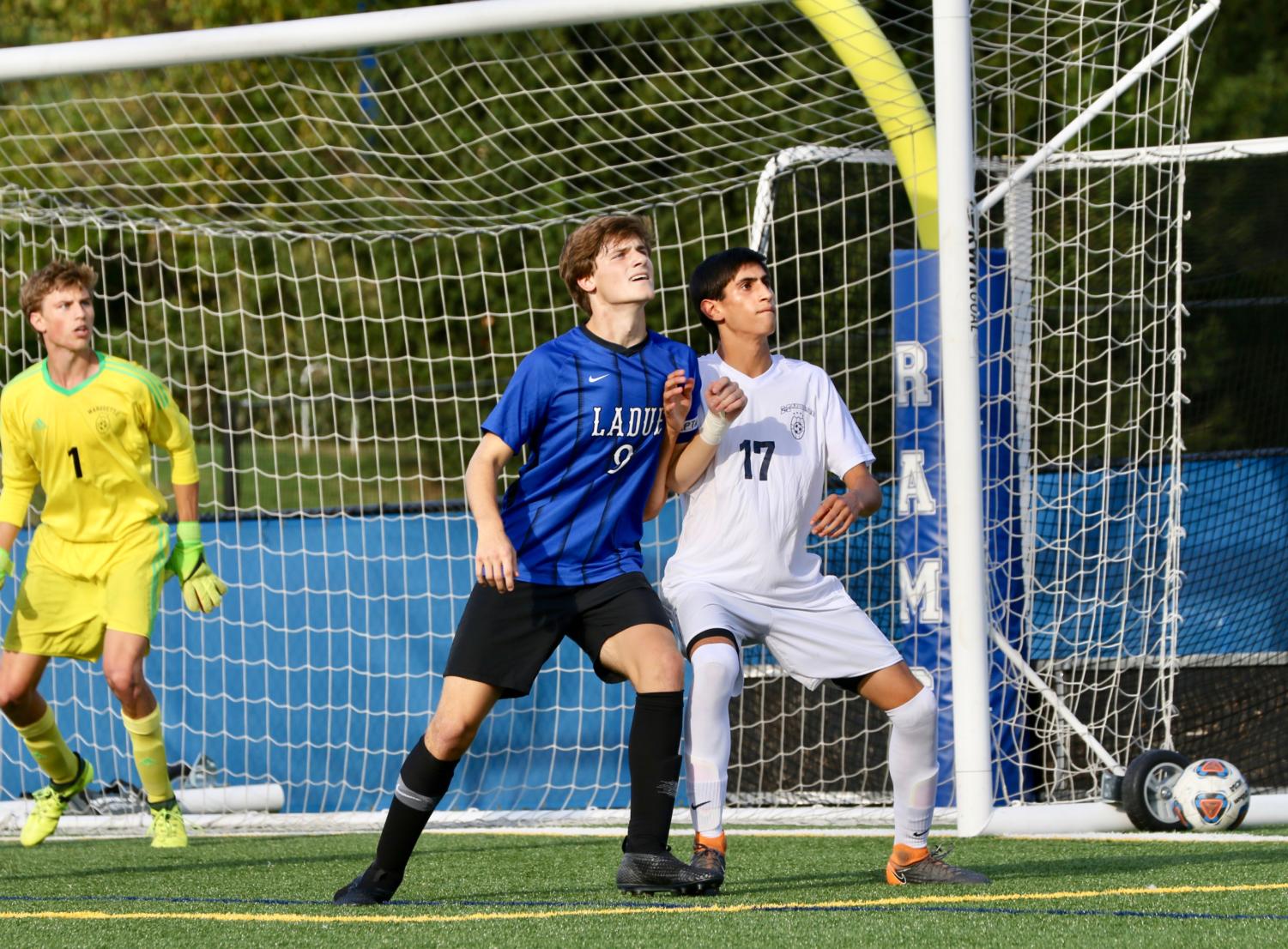 Varsity Soccer Plays Marquette 10/9