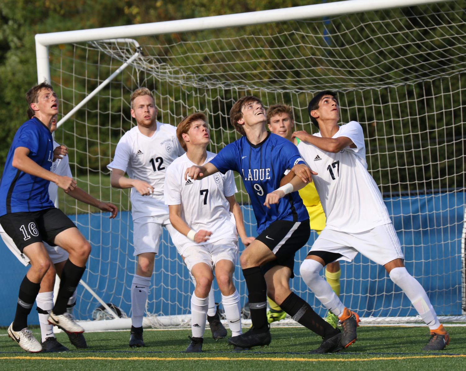 Varsity Soccer Plays Marquette 10/9