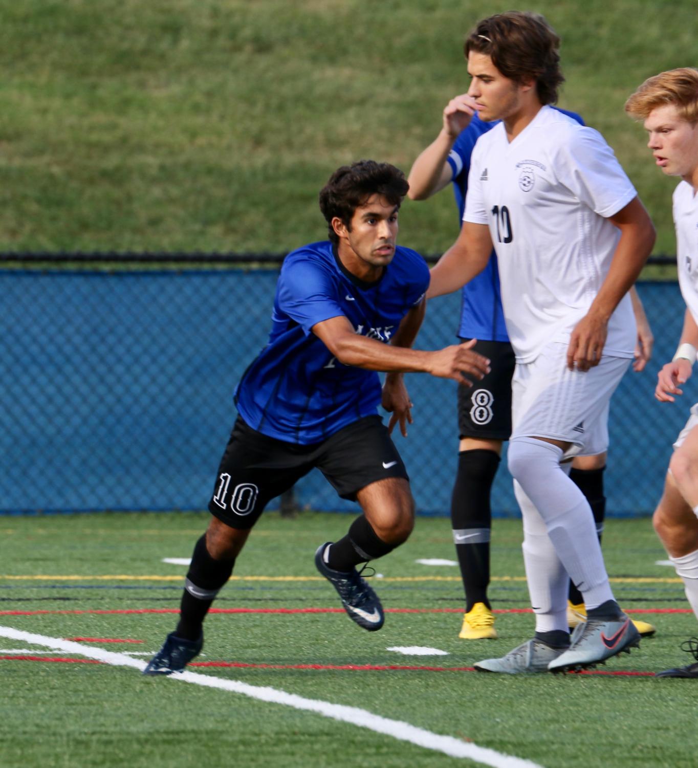 Varsity Soccer Plays Marquette 10/9