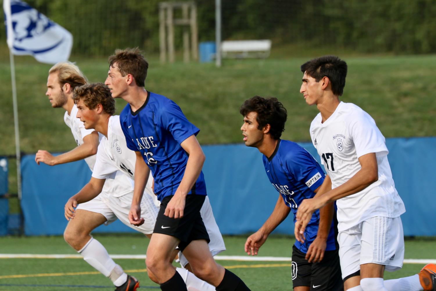 Varsity Soccer Plays Marquette 10/9