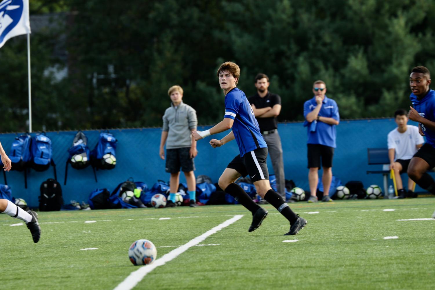 Varsity Soccer Plays Marquette 10/9