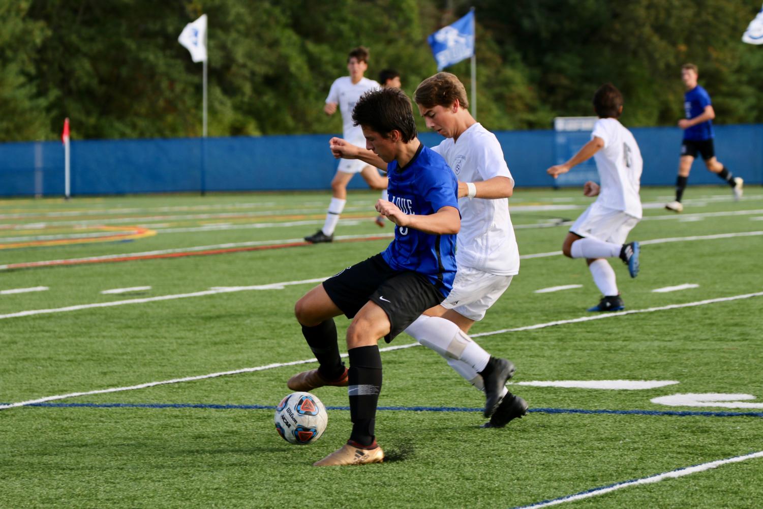 Varsity Soccer Plays Marquette 10/9