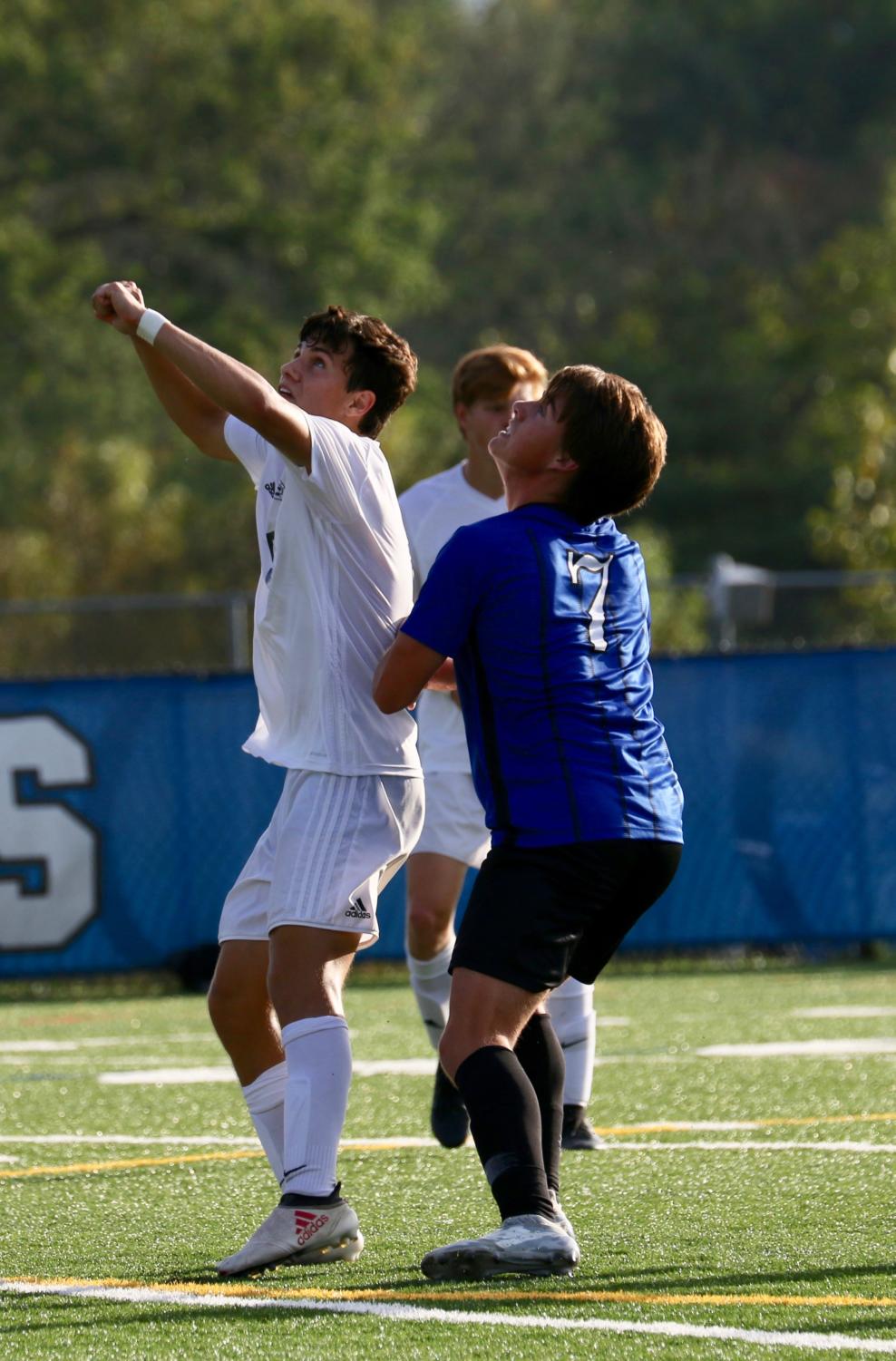 Varsity Soccer Plays Marquette 10/9