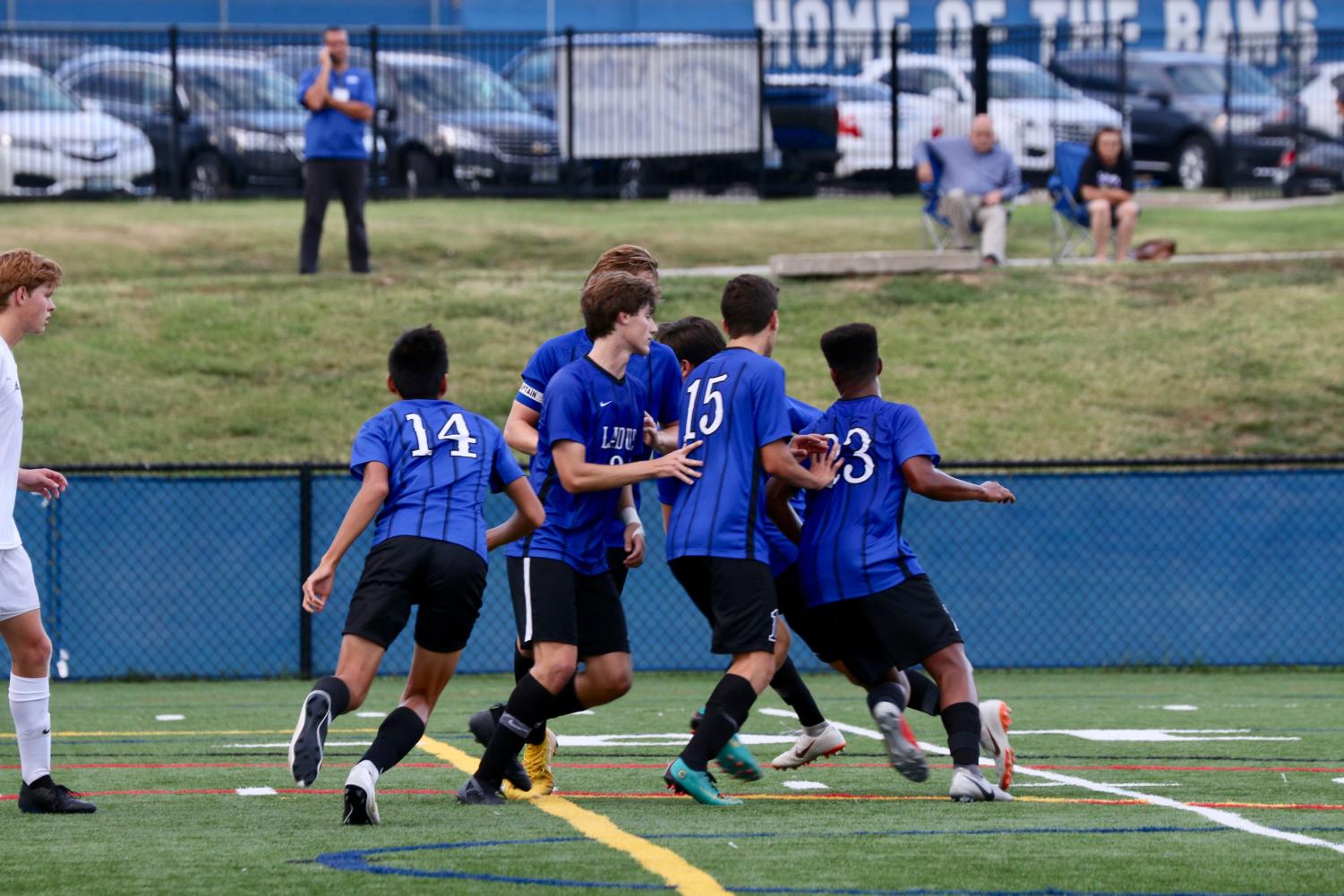 Varsity Soccer Plays Marquette 10/9