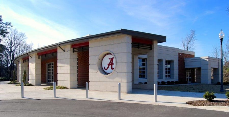 Newly renovated rowing facility at the University of Alabama (Harrison Construction)