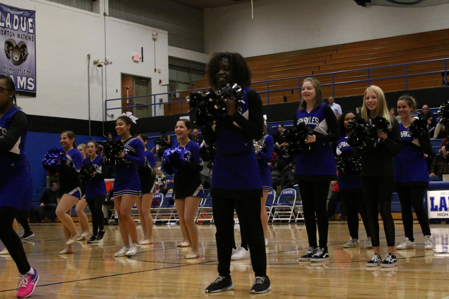 Boys varsity basketball plays Parkway South 1/4