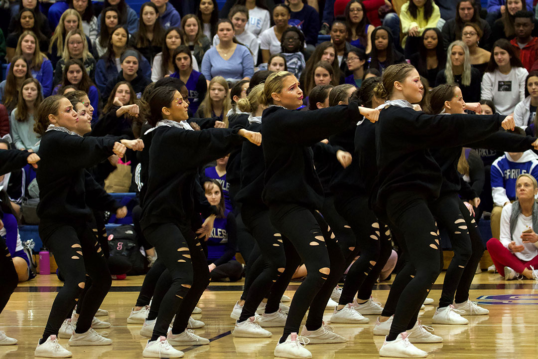 Winter pep rally 2-15