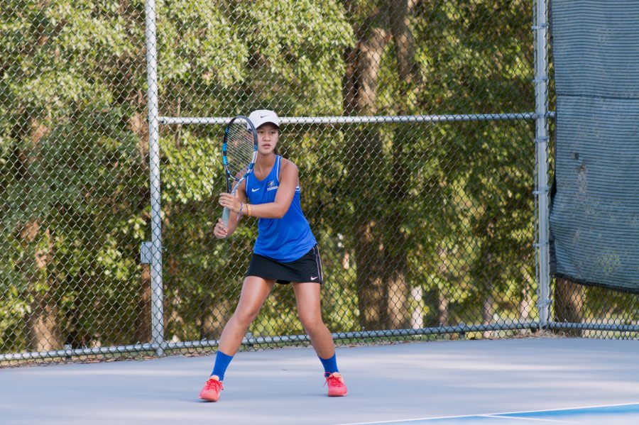 Freshman Seeded #1 on Girl’s Varsity Tennis