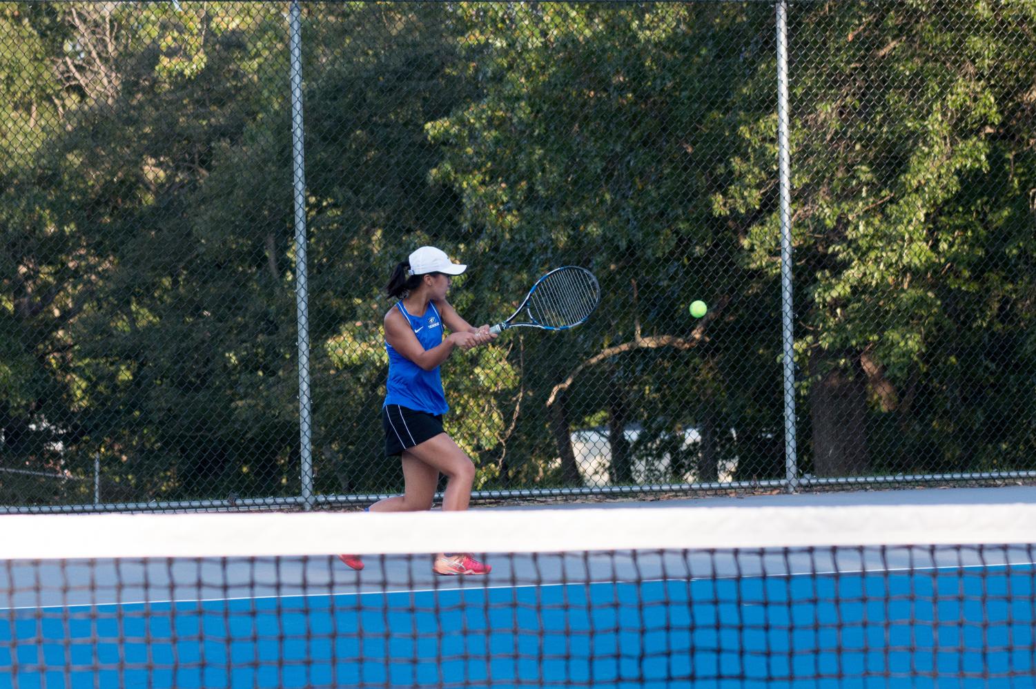 Freshman Seeded #1 on Girl’s Varsity Tennis