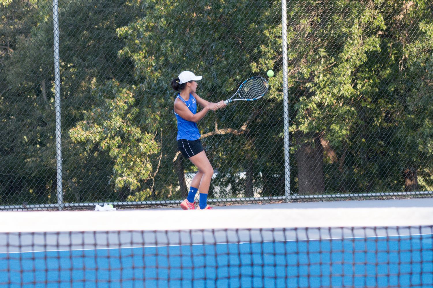 Freshman Seeded #1 on Girl’s Varsity Tennis