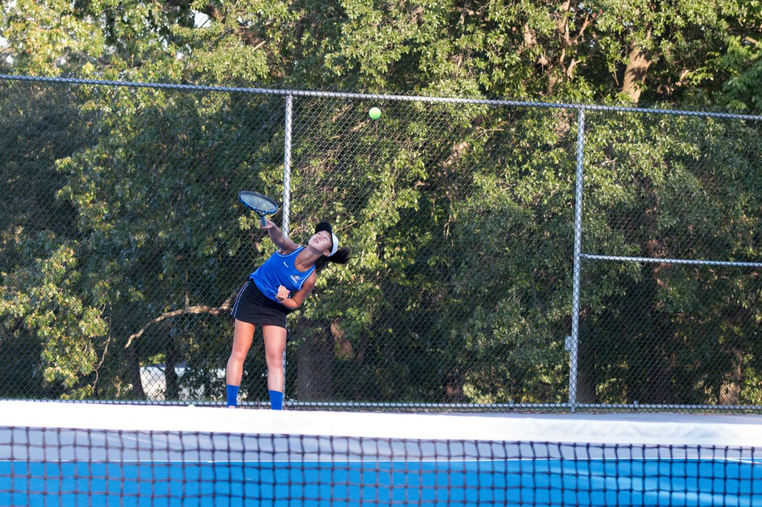 Freshman Seeded #1 on Girl’s Varsity Tennis