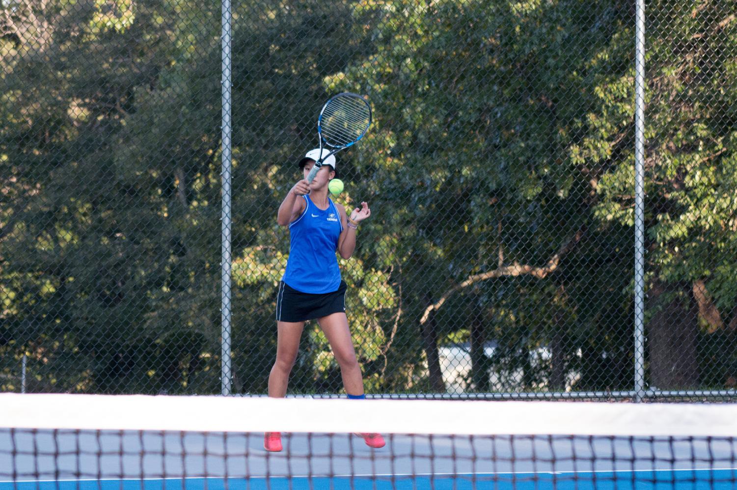 Freshman Seeded #1 on Girl’s Varsity Tennis