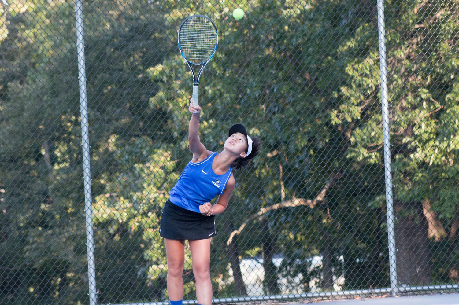 Freshman Seeded #1 on Girl’s Varsity Tennis