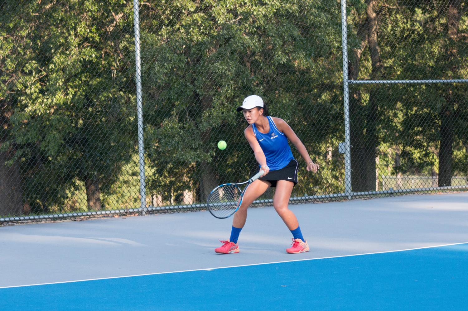 Freshman Seeded #1 on Girl’s Varsity Tennis