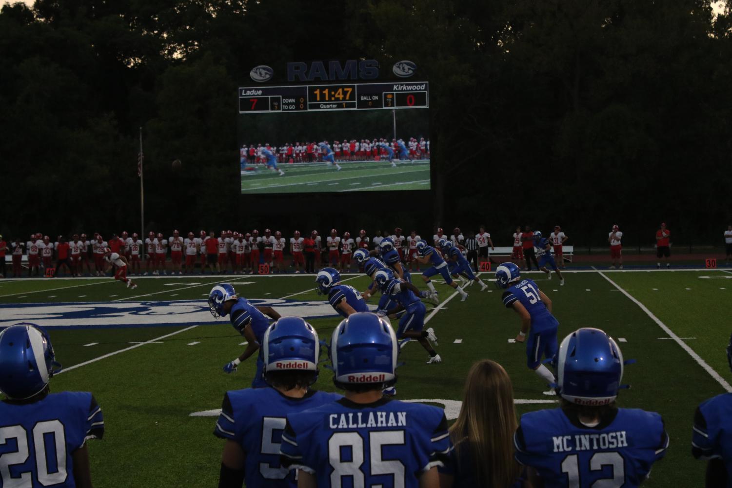 Kirkwood defeats Ladue in varsity football 9/17