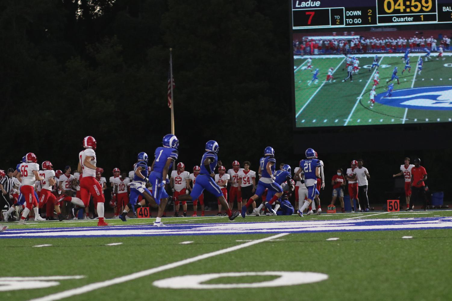 Kirkwood defeats Ladue in varsity football 9/17