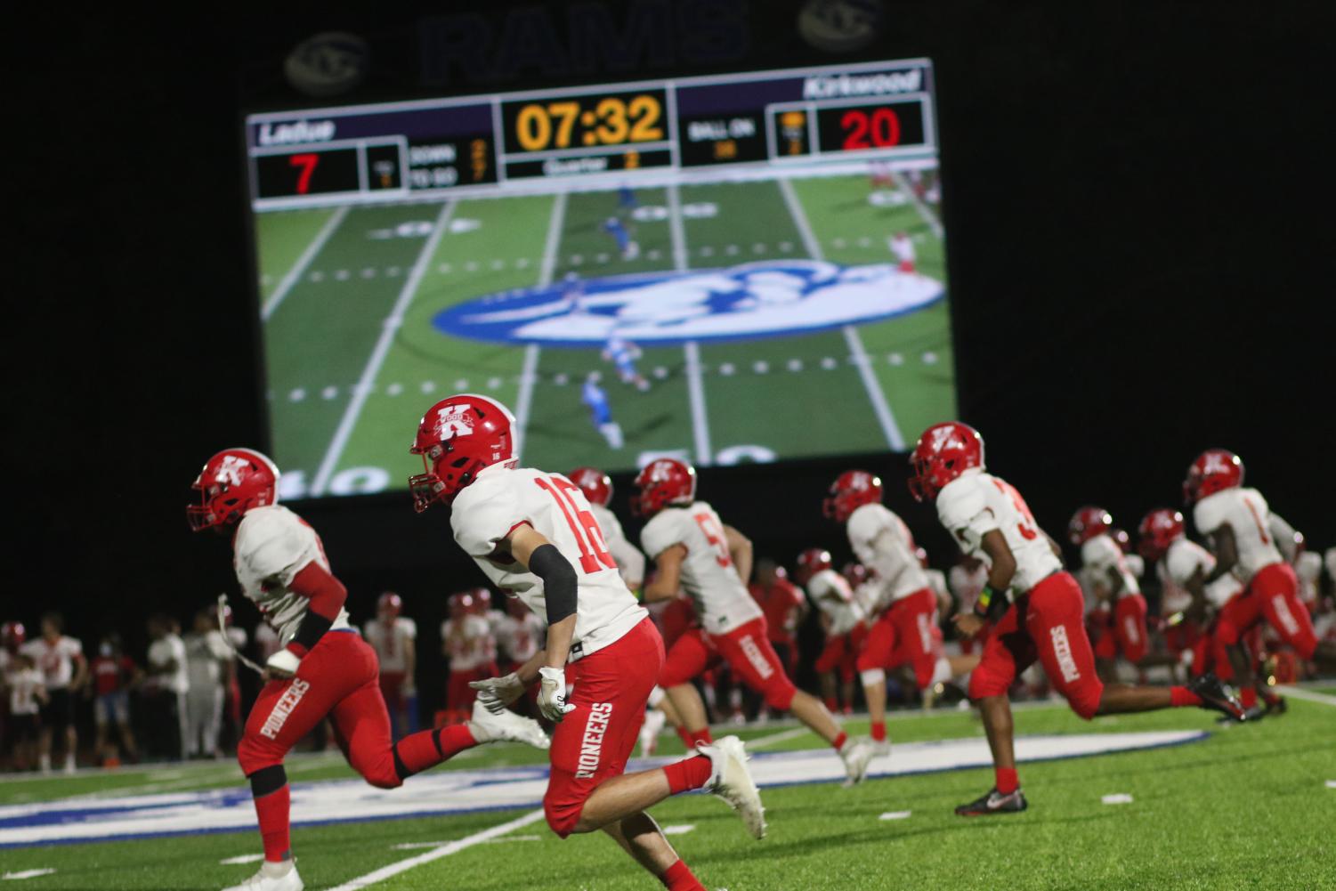 Kirkwood defeats Ladue in varsity football 9/17